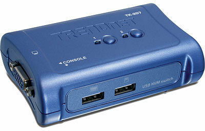 Trendnet 2-Port USB KVM Switch Kit