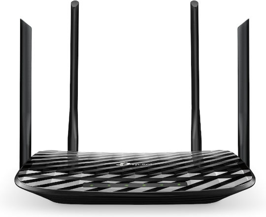 TP-LINK Archer C6 v1 Drahtlos Router Wi‑Fi 5 mit 4 Anschlüssen Gigabit Ethernet