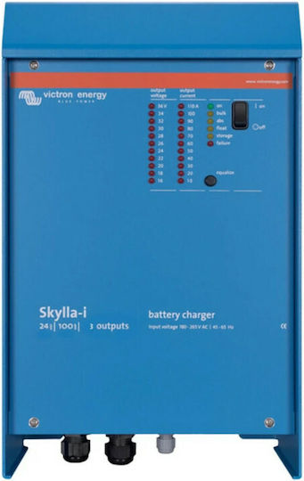 Victron Energy Skylla-i 24/100 (3) Φορτιστής Μπαταριών Μολύβδου 24V 100A