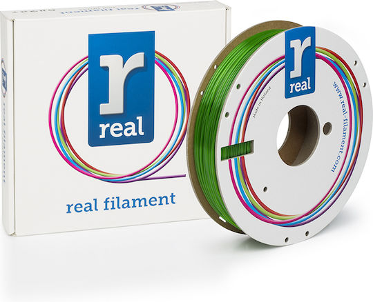 Real Filament PETG 3D Printer Filament 1.75mm Translucent Green 0.5kg