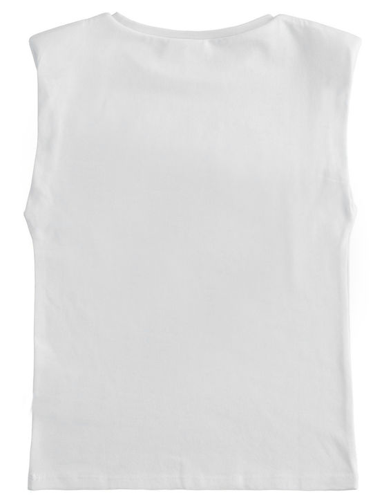 iDO Kids Blouse Sleeveless White