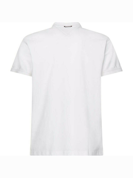 Tommy Hilfiger Men's Short Sleeve Blouse Polo White