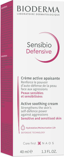 Bioderma Sensibio Defensive Licht 24h Creme Gesicht 40ml
