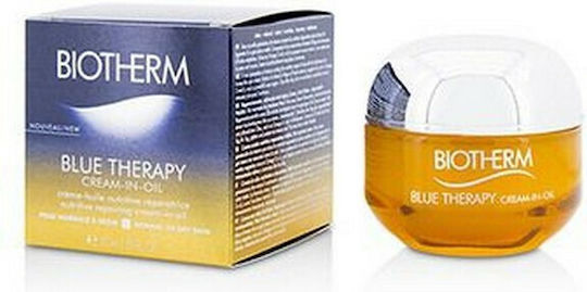 Biotherm Blue Therapy Cream-in-Oil for Normal to Dry Skin Moisturizing and Anti-aging Face Moisturiser Day 50ml