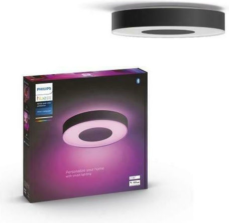 Philips Smart Таванно осветление 42.5бр Черен с Вграден LED