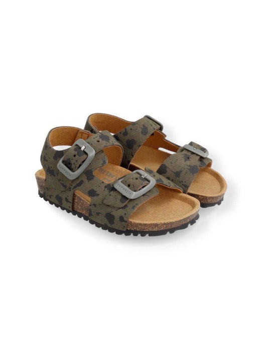 Garvalin Kinder Sandalen Khaki