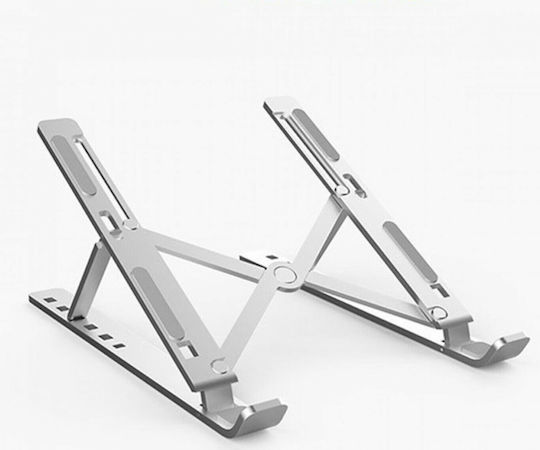 Metal Folding Stand for Laptop Silver