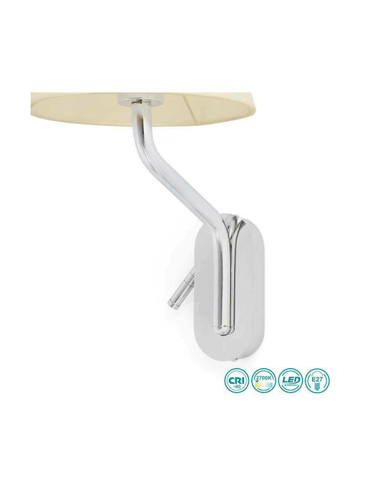 Faro Barcelona Lamp Wall White 21.5x29cm Faro Barcelona Lamp Wall White 21.5x29cm