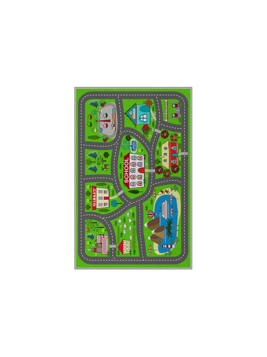 Beverly Hills Polo Club Kids Synthetic Rug Road 100x150cm