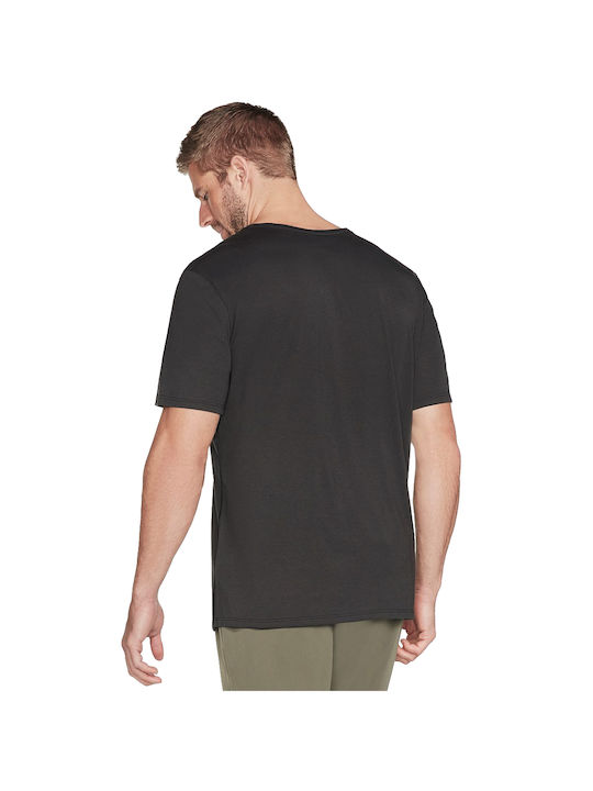 Skechers Dri-Release Men's Short Sleeve T-shirt Black