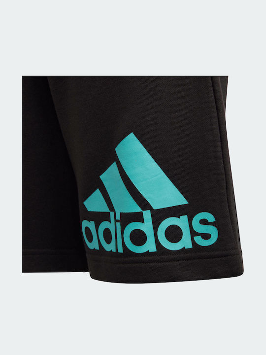 Детски шорт/бермуда Спортен Текстил Essentials Big Logo Черен