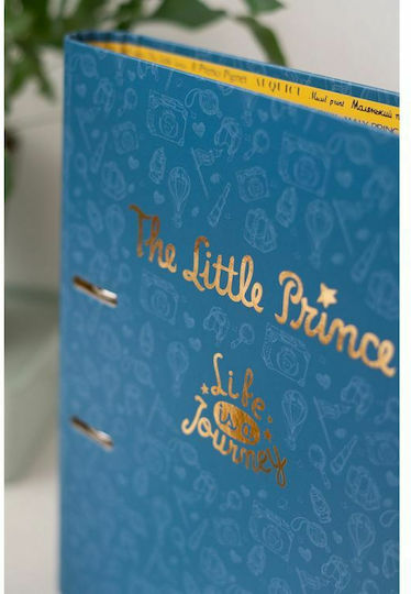 Grupo Erik Mappe mit 2 Ringen für Papier A4 Blau The Little Prince 1Stück