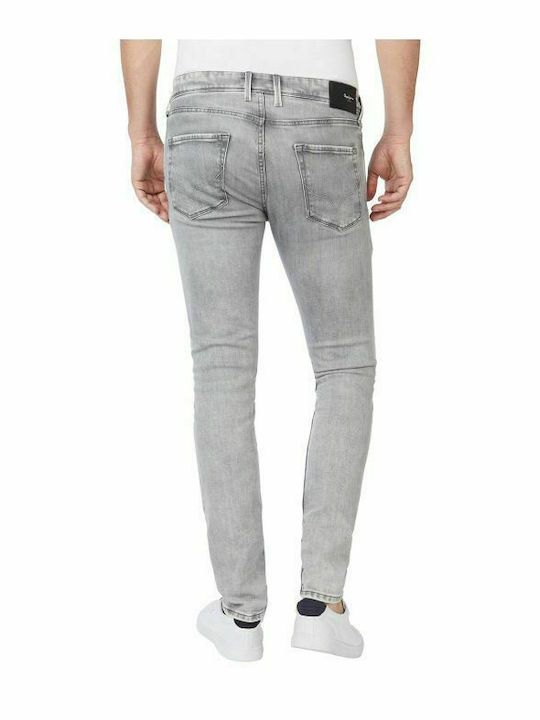 Pepe Jeans Pantaloni de Bărbați din Jean Gri