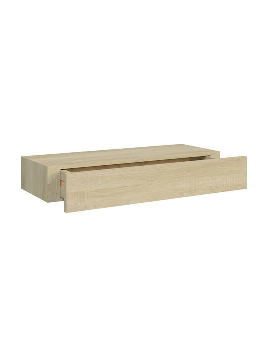 Shelf Wall Oaks 60x23.5x10cm