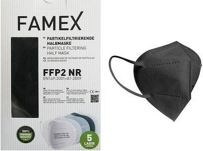 Famex Particle Filtering Half Mask FFP2 NR Маска за защита FFP2 Черен 20бр