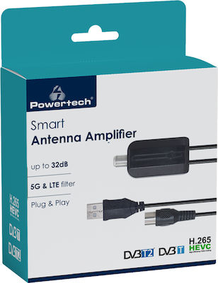 Powertech PT-993 Amplificator de linie Accesorii Satelit 5G & LTE, 32dB PT-993