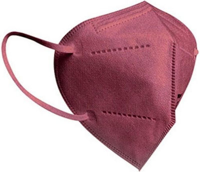 Famex Fagomed Disposable Protective Mask FFP2 Maroon 1pcs