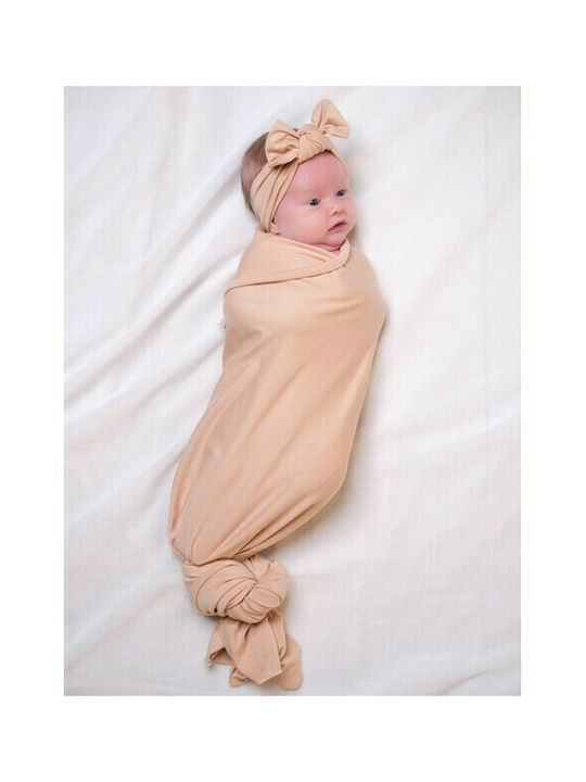 Bibs Muslin Swaddle Blanket Swaddle Mustard Yellow 120x120cm 9402254