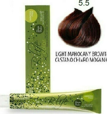 Farmavita B Life Hair Dye no Ammonia 5.5 Chestnut Open Maoni 100ml