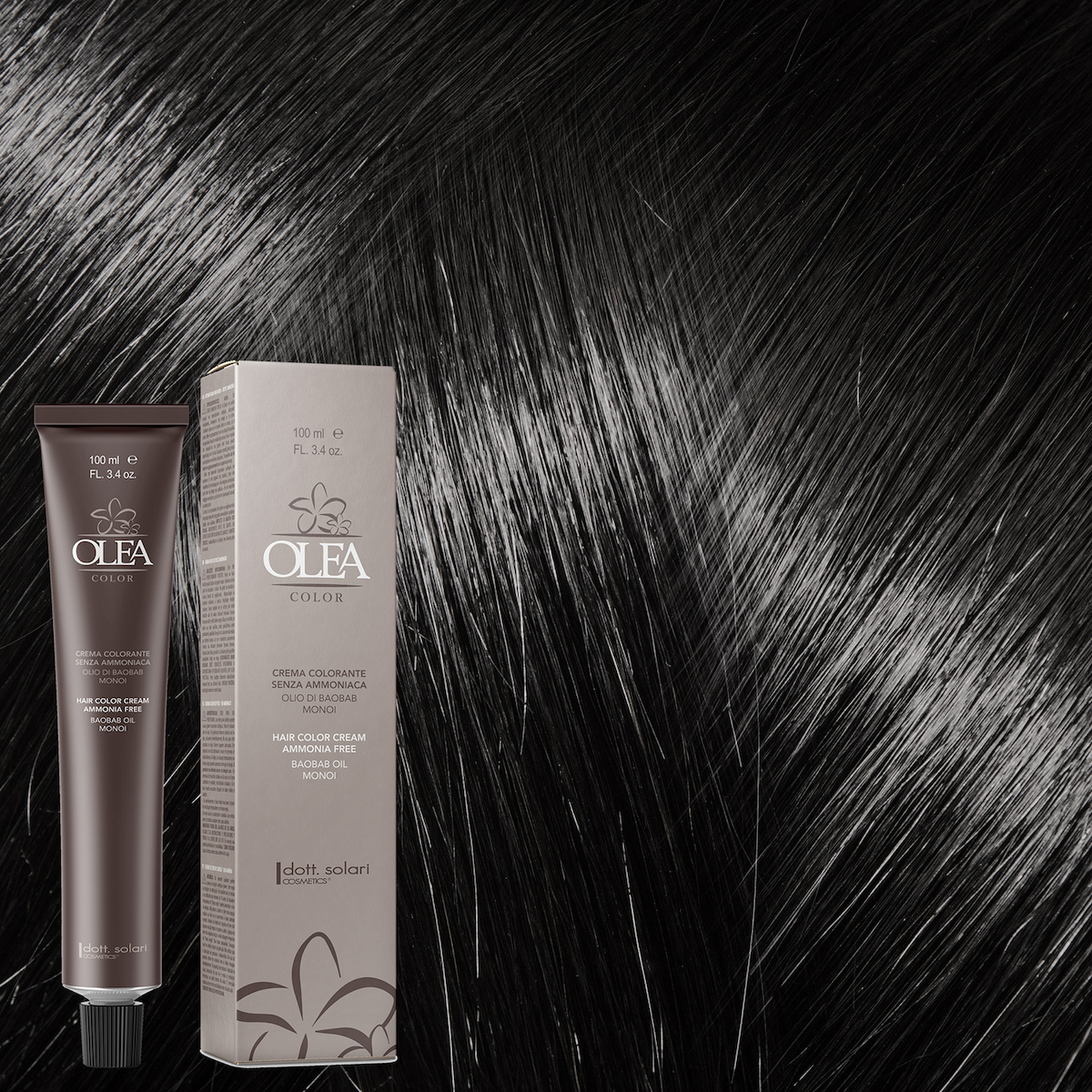 Dott. Solari Olea Color 1.0 Black 100ml | Skroutz.gr