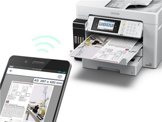 Epson Ecotank Pro L15180 Έγχρωμο Πολυμηχάνημα Inkjet με WiFi και Mobile Print