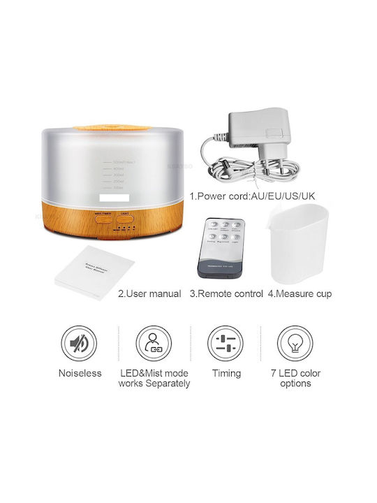 Factory Led Aromatherapy Device Lift Of Leisure Silver 53848