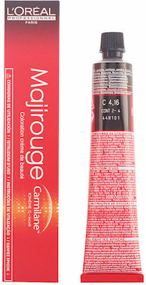 L'Oreal Professionnel Majirouge Hair Dye 4.16 Chestnut Chantre Red 50ml