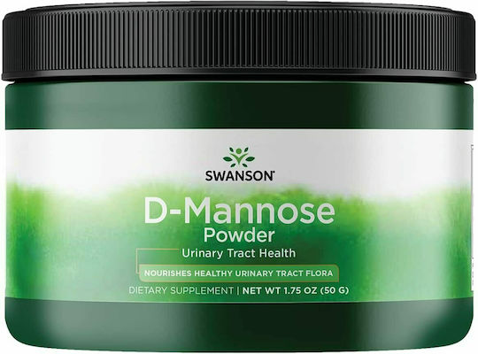 Swanson D-Mannose Powder Ειδικό Συμπλήρωμα Διατροφής 50gr