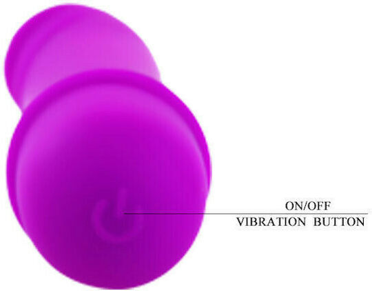 Pretty Love Vibe Beck Mini Κλασικός Δονητής 12cm Purple