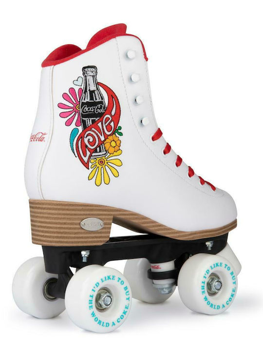 Rookie Coca-Cola Love Quad Rollers Λευκά Ενηλίκων