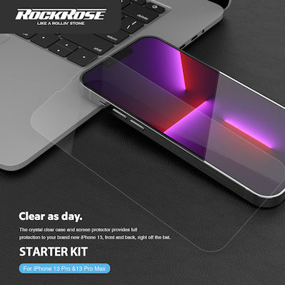 Rockrose Безжично зарядно устройство (Qi Pad) Бял (Starter Kit for iPhone 13 Pro)