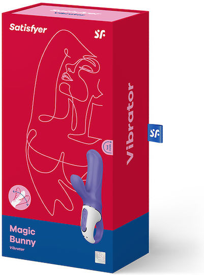 Satisfyer Magic Bunny Δονητής Rabbit 17.5cm Μωβ