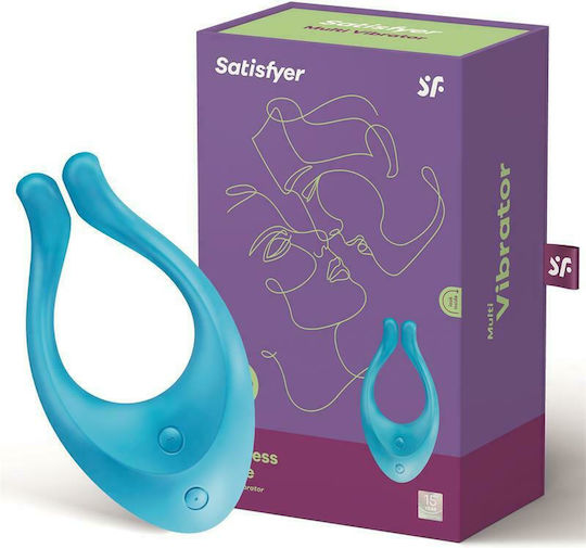 Satisfyer Endless Love Mini Δονητής για Ζευγάρια 13cm Μπλε