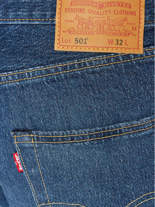 501 Hemmed Men's Shorts Jeans Dark Indigo