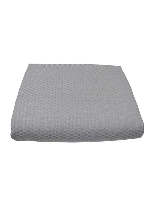 Le Blanc Sanforized Blanket Pique Queen 230x250cm. Grey