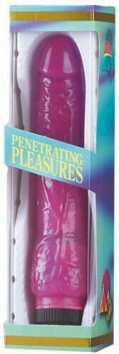 Seven Creations Penetrating Pleasures Jelly Finish Ρεαλιστικός Δονητής 21.5cm Lavender