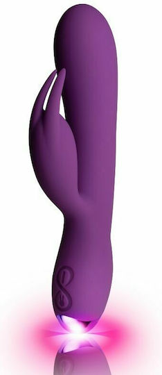 Rocks Off Flutter Vibrator Kaninchen 18cm Purple