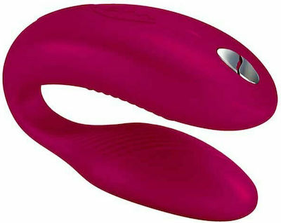 We-Vibe Sync Couples Personal Massager Vibrator for Couples with Remote Control 7.48cm Fuchsia