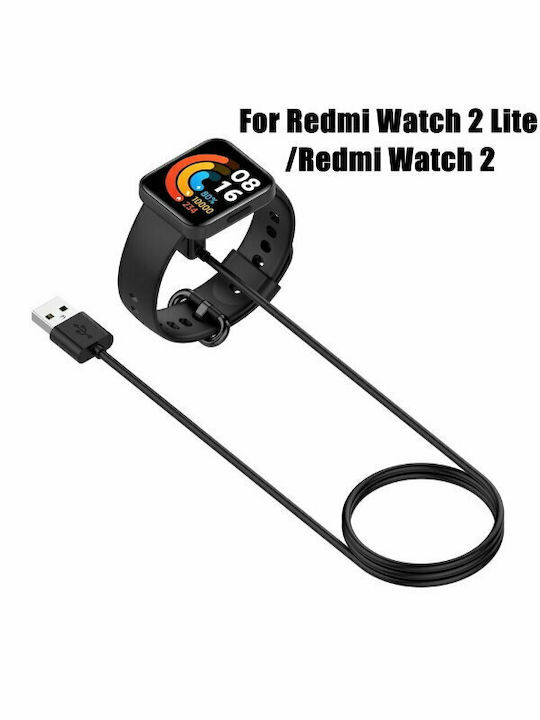 Καλώδιο Φόρτισης 55cm Φορτιστής για Redmi Watch 2 Lite Μαύρος