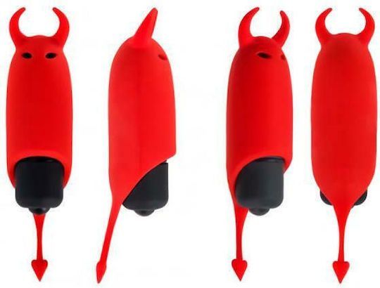 Adrien Lastic Devol Mini Δονητής Bullet 8.5cm Red