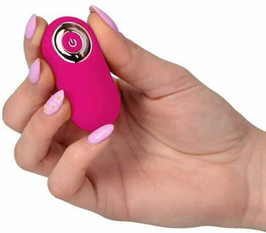 Toyz4lovers Couples Sex Toy Mini Δονητής για Ζευγάρια με Απομακρυσμένο Έλεγχο 10cm Ροζ