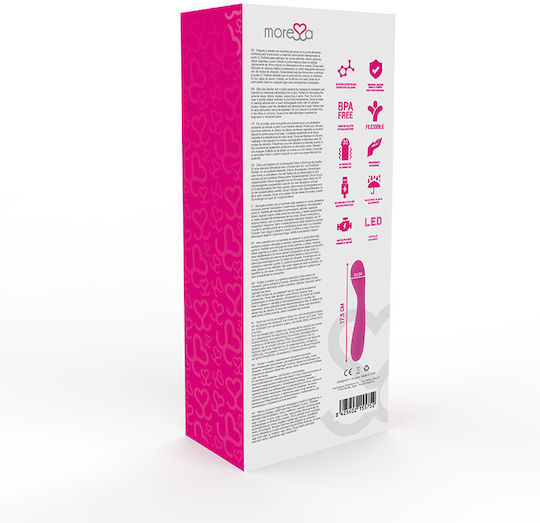 Amoressa Druso Premium Silicone Rechargeable Вибратор G-Spot 17.5см Розов