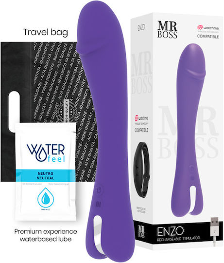 Fun Factory Mr Boss Enzo Vibrator Mini Clasic Vibrator Violet