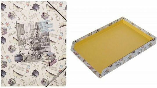 Paper Desk Organizer 5pcs 33.5x9x25cm