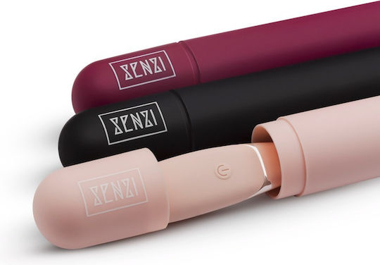 Senzi Fine Point Vibrator Mini Κλειτοριδικός Δονητής 14.7cm Black