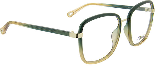 Chloe Femei Plastic Rame Ochelari Fluture CH 0034O 010
