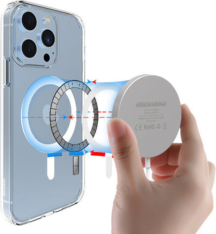 Rockrose Magcase Neo Back Cover Silicon Transparent (iPhone 13 Pro Max)