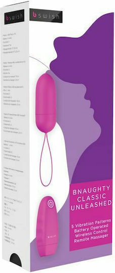 bswish Bnaughty Classic Unleashed Vibrator Geschoss mit Fernbedienung 7.6cm Magenta