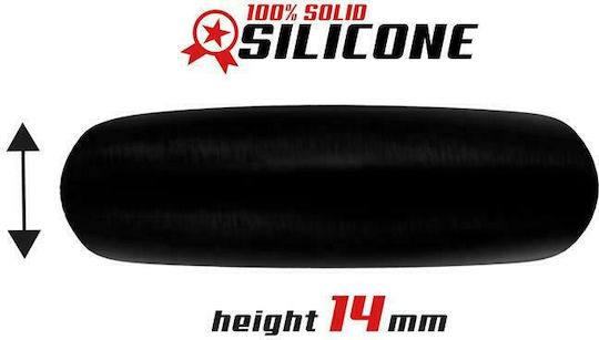IntoYou Solid Silicone Cock Ring 5.5cm Black