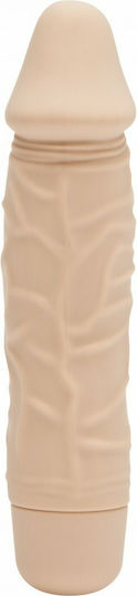 ToyJoy Get Real Mini Classic Vibrator Mini Ρεαλιστικός Δονητής 16cm Flesh